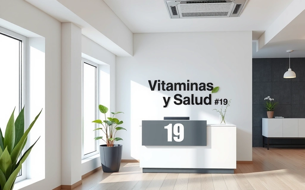 Oficina moderna de Vitaminasnaturalesyt